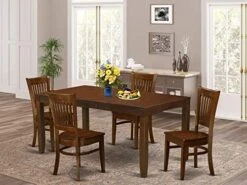 East West Furniture LYVA7-ESP-C Dining Set, 7-Piece -Songmics Furniture Shop 51 lsDVJURL. AC