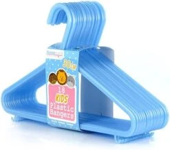 HANGERWORLD 18 Pack 11.8inch White Plastic Kids Hanger - Sized For Baby, Toddler And Children 15 HANGERWORLD 18 Pack 11.8inch White Plastic Kids Hanger - Sized For Baby, Toddler And Children -Songmics Furniture Shop 51 vbzmek4L. AC