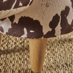 GDFStudio Bertha Milk Cow Patterned New Velvet Ottoman (Brown Milk Cow) -Songmics Furniture Shop 510WOQaKxXL