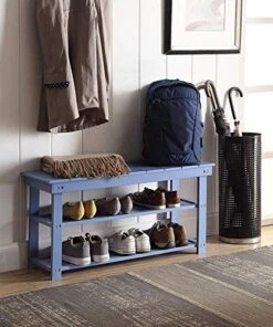 Convenience Concepts Oxford Utility Mudroom Bench, Blue 12 Convenience Concepts Oxford Utility Mudroom Bench, Blue -Songmics Furniture Shop 510dHbSCIPL