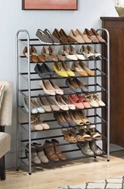 Whitmor 8 Tier Shoe Tower - 40 Pair - With Non-Slip Racks -Songmics Furniture Shop 5115dnknXzL