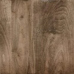 5 Piece Solid Maple Wood Dining Room Set | Full Kitchen Table Set With Table And 4 Chairs | Brown And White Rectangle Table With Eased Edge And Distressing, Extendable Table Length | Handmade In USA