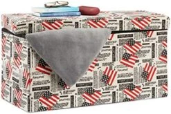 Relaxdays Padded Seat With Coffee Motif, Lidded Foldable Patterned Storage Bench, 38x76x38 Cm 17 Relaxdays Padded Seat With Coffee Motif, Lidded Foldable Patterned Storage Bench, 38x76x38 Cm -Songmics Furniture Shop 5128wa1a9dL. AC