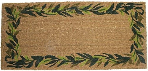 DII Floral Design Collection Natural Coir Doormat, 17x29, Bright Blossom 3 DII Floral Design Collection Natural Coir Doormat, 17x29, Bright Blossom - Image 3
