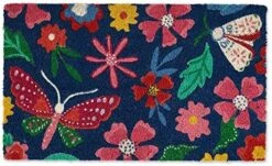 DII Floral Design Collection Natural Coir Doormat, 17x29, Bright Blossom 23 DII Floral Design Collection Natural Coir Doormat, 17x29, Bright Blossom -Songmics Furniture Shop 512yzgJHNrL. AC