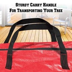 BenefitUSA Heavy Duty Large Artificial Christmas Tree Storage Bag For Clean Up Holiday RED Up To 8ft 11 BenefitUSA Heavy Duty Large Artificial Christmas Tree Storage Bag For Clean Up Holiday RED Up To 8ft -Songmics Furniture Shop 5135IlPVdEL