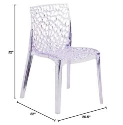 Flash Furniture Vision Series Transparent Stacking Side Chair 13 Flash Furniture Vision Series Transparent Stacking Side Chair -Songmics Furniture Shop 513MboTHhDL