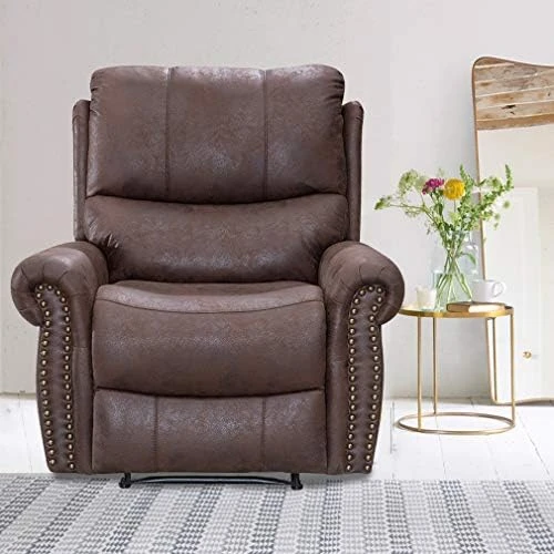 Recliner Chair Reclining Recliner Sofa Couch Sofa Palomino Fabric Home Theater Seating Manual Recliner Motion For Living Room 8 Recliner Chair Reclining Recliner Sofa Couch Sofa Palomino Fabric Home Theater Seating Manual Recliner Motion For Living Room - Image 8