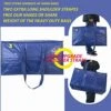 AlexHome Easy Moving Bags Heavy Duty,5 Pack, Extra Large Packing Bags For Moving,Stroage Bags For Moving,Large Moving Bags For Clothes,Strong Durable Moving Bags With Handles,Moving Bags,Moving Supplies For Space Saving Moving Storage,(Blue,Set Of 5)