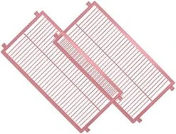 Origami Connection Bridge Racks For R3 Series 3-Shelf Small Storage Rack | Extend Your Racks 31 Inches | (2 Pack) - Coral -Songmics Furniture Shop 513hNdgK2YL. AC