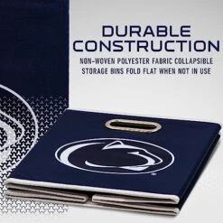 Franklin Sports NCAA College Team Fabric Storage Cubes Made To Fit Storage Bin Organizers (11x10.5x10.5) -Songmics Furniture Shop 513jCN8ysOL