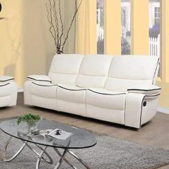 A Ainehome Living Room Furniture Couch Recliner Set With Console Storage Recliner Sofa And Loveseat Chair Sets Couch For Living Room(C-Brown Leatherel,3 Piece Set) -Songmics Furniture Shop 513qEuuu9LL. AC