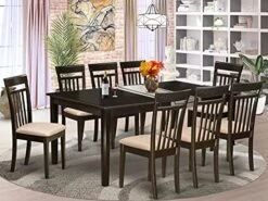 East West Furniture HECA7-CAP-LC Dining Room Set, 7-piece 23 East West Furniture HECA7-CAP-LC Dining Room Set, 7-piece -Songmics Furniture Shop 514V6I03jyL. AC