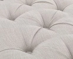 Chairus Shoe Rack Bench Storage Vintage Bedroom Padded Bench Seat End Of Bed, Fabric Tufted Farmhouse French Entryway Bench With Wood Legs For Hallway Foyer, Beige -Songmics Furniture Shop 514ixIpJgyL