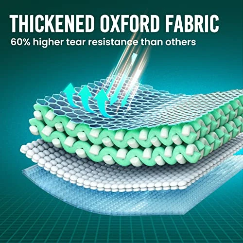 TAILI Fabric Vacuum Storage Bags For Comforters And Blankets, Space Saver Bags 4 Pack (40x27 Inch), Jumbo Vacuum Seal Bags For Bedding And Clothes, Waterproof, Wearproof, Punctureproof, Vacuum Compression Storage Bags 3 TAILI Fabric Vacuum Storage Bags For Comforters And Blankets, Space Saver Bags 4 Pack (40x27 Inch), Jumbo Vacuum Seal Bags For Bedding And Clothes, Waterproof, Wearproof, Punctureproof, Vacuum Compression Storage Bags - Image 3