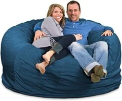 ULTIMATE SACK 6000 (6 Ft.) Bean Bag Chair: Giant Foam-Filled Furniture - Machine Washable Covers, Durable Inner Liner, 100% Virgin Foam. Comfy Bean Bag Chair. (Charcoal, Fur) 27 ULTIMATE SACK 6000 (6 Ft.) Bean Bag Chair: Giant Foam-Filled Furniture - Machine Washable Covers, Durable Inner Liner, 100% Virgin Foam. Comfy Bean Bag Chair. (Charcoal, Fur) -Songmics Furniture Shop 514z okK6oL. AC