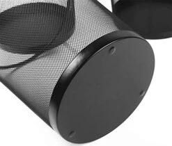 LAWEI 4 Pack Trash Can Mesh Round Open Top Wastebasket - 2.5 Gallon Recycling Bins Garbage Waste Baskets For Office Home -Songmics Furniture Shop 515IdAQRFBL