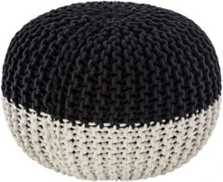 Artistic Weavers McIntosh Cotton Knitted Round Pouf 14"H X 20"W X 20"D,Saffron -Songmics Furniture Shop 516biKgZreL. AC
