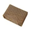Magazine Newspaper Basket Storage Basket Holder Stand Storage Containers For Drawers Magazine Storage Basket Seagrass Storage Basket Sundries Basket Handled Woven Basket