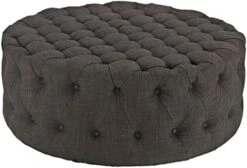 Modway Amour Fabric Upholstered Button-Tufted Round Ottoman In Azure 23 Modway Amour Fabric Upholstered Button-Tufted Round Ottoman In Azure -Songmics Furniture Shop 516d039KDxL. AC