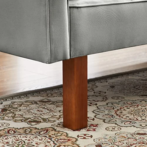 GENERIC Futon Sofa Bed Convertible Couch Bed With Armrests Modern Living Room Fabric Linen Sofa Bed, Folding Recliner Futon Couch Sleeper Set With Solid Wood Legs 5 GENERIC Futon Sofa Bed Convertible Couch Bed With Armrests Modern Living Room Fabric Linen Sofa Bed, Folding Recliner Futon Couch Sleeper Set With Solid Wood Legs - Image 5