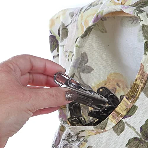 Trenton Gifts Whimsical Clothespin Bag | Stores And Holds Clothespins | Perfect For Indoor/Outdoor Use 2 Trenton Gifts Whimsical Clothespin Bag | Stores And Holds Clothespins | Perfect For Indoor/Outdoor Use - Image 2