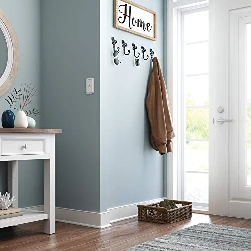 Franklin Brass Curlique Hook Wall Hooks 5-Pack, Flat Black, CURL5PK-FB-R 2 Franklin Brass Curlique Hook Wall Hooks 5-Pack, Flat Black, CURL5PK-FB-R - Image 2