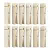 6 Inch, Giant Clothespins, Jumbo Wood Clips For DIY Craft, Bathroom Or Laundry Room Decoration, 12 PCS