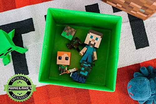 Minecraft Creeper Storage Cube Organizer | Minecraft Storage Cube | Creeper From Minecraft Cubbies Storage Cubes | Organization Cubes | 10-Inch Square Bin 5 Minecraft Creeper Storage Cube Organizer | Minecraft Storage Cube | Creeper From Minecraft Cubbies Storage Cubes | Organization Cubes | 10-Inch Square Bin - Image 5