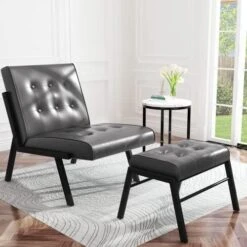 AWQM Convertible Chair Bed Sleeper,3-in-1 Futon Sofa Bed Chair With Adjustable Backrest,Tufted Velvet Chaise Lounge Sofa Bed Couch, Sleeper Chair Recliner Sofa Chair For Small Space,Red -Songmics Furniture Shop 5182uSz0oVL. AC