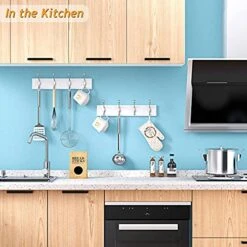 AMADA HOMEFURNISHING Coat Rack Wall Mount 2 Pack, Coat Hooks Wall Hooks Coat Hangers For Wall, Hat Racks Hooks For Hanging Coats Wall Mounted, White -Songmics Furniture Shop 518I4YN2eCS