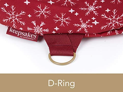 Covermates Keepsakes Garland Duffle Bag – Durable Polyester, Reinforced Handles, Fits Up To 25 Foot Garland Depending On Thickness - Holiday Storage-Red Snowflake 7 Covermates Keepsakes Garland Duffle Bag – Durable Polyester, Reinforced Handles, Fits Up To 25 Foot Garland Depending On Thickness - Holiday Storage-Red Snowflake - Image 7