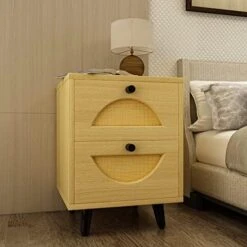 JOYSOURCE Buffet Cabinet Kitchen Sideboard With Storage Buffet Table Wooden Bar For Kitchen Dining Room Hallway Living Room, Brown -Songmics Furniture Shop 519CgpnK BL. AC