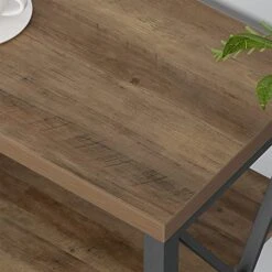 LVB TV Stand For 75 Inch TV, Large Industrial Rustic Entertainment Center With Storage Shelves, Long Modern Wood Metal Television Stand With TV Table Cabinet For Home Living Bedroom, Rustic Oak, 63 In -Songmics Furniture Shop 519Gb408brL