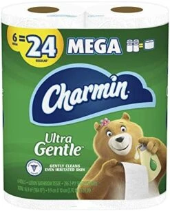 Charmin Ultra Gentle Toilet Paper, 36 Mega Rolls = 144 Regular Rolls -Songmics Furniture Shop 519QQP1n L. AC