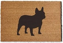 UncommonDoormats French Bulldog Silhouette Doormat (18"x30"), Natural Coir With Black Graphic -Songmics Furniture Shop 519wi16BV8L. AC