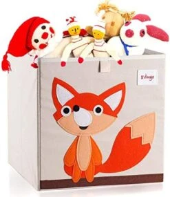 Vmotor Foldable Animal Canvas Storage Toy Box/Bin/Cube/Chest/Basket/Organizer For Kids, 13 Inch(Shark) -Songmics Furniture Shop 51AWS3G6uML. AC