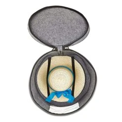 ZIAERKOR Hat Storage Boxes For Women Large Round, Cowboy Hat Boxes Storage Travel,Hat Box Hard Case Round Foldable With Handle & Dustproof Lid Stuffed Animal Toy Storage 15.7" D X 10.2" H 11 ZIAERKOR Hat Storage Boxes For Women Large Round, Cowboy Hat Boxes Storage Travel,Hat Box Hard Case Round Foldable With Handle & Dustproof Lid Stuffed Animal Toy Storage 15.7" D X 10.2" H -Songmics Furniture Shop 51B1NIzYkrL