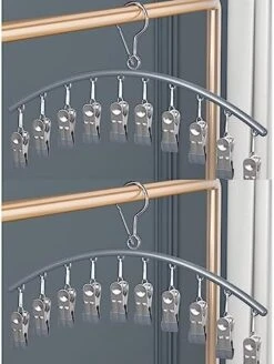 ZURLEFY 40 Clips Hat Holder Storage For Door Wall, Hat Hangers For Closet Organizer And Storage For Baseball Caps, Beanie & Accessories(26-02) -Songmics Furniture Shop 51BpmloiuIL. AC