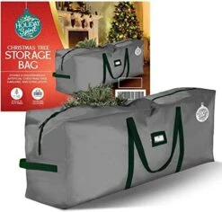 HOLIDAY SPIRIT Christmas Tree Storage Bag, Heavy-Duty 600D Oxford Material With Durable Reinforced Handles & Zipper, Waterproof Dust Protection (Red, Fits A 9FT Tree) -Songmics Furniture Shop 51C U1A4zpL. AC