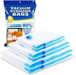 Vacuum Storage Bags, Vakoo 6 Pack Vaccum Sealed Clothing Bags (2 X-large, 2 Large, 2 Small) Vacuum Sealer Storage Space Saver Bags For Clothes Storage, Pillows, Comforters And Blankets 9 Vacuum Storage Bags, Vakoo 6 Pack Vaccum Sealed Clothing Bags (2 X-large, 2 Large, 2 Small) Vacuum Sealer Storage Space Saver Bags For Clothes Storage, Pillows, Comforters And Blankets -Songmics Furniture Shop 51CDDoplVVL. AC