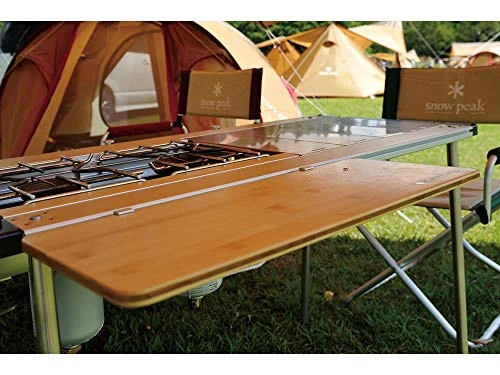 Snow Peak Bamboo Side Table, Large 4 Snow Peak Bamboo Side Table, Large - Image 4