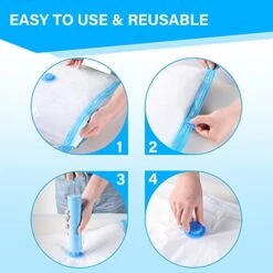 Vacuum Storage Bags, Vakoo 6 Pack Vaccum Sealed Clothing Bags (2 X-large, 2 Large, 2 Small) Vacuum Sealer Storage Space Saver Bags For Clothes Storage, Pillows, Comforters And Blankets 8 Vacuum Storage Bags, Vakoo 6 Pack Vaccum Sealed Clothing Bags (2 X-large, 2 Large, 2 Small) Vacuum Sealer Storage Space Saver Bags For Clothes Storage, Pillows, Comforters And Blankets -Songmics Furniture Shop 51CUh3WuYML