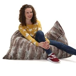 Jaxx Saxx 3.5 Floor Pillow, Premium Luxe Fur - Mountain Fox -Songmics Furniture Shop 51D3FUT9lKL