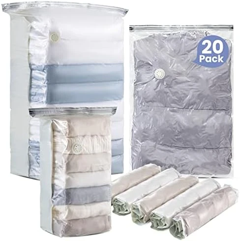 TAILINK 6 Pack Vacuum Storage Bags Space Saver Cube Vacuum Sealer Bags Large (3 Medium, 3 Large) Save 80% Space Vacuum Bags For Comforters Blanket Clothes Bedding Space Bags Vacuum Storage Bags 9 TAILINK 6 Pack Vacuum Storage Bags Space Saver Cube Vacuum Sealer Bags Large (3 Medium, 3 Large) Save 80% Space Vacuum Bags For Comforters Blanket Clothes Bedding Space Bags Vacuum Storage Bags - Image 9