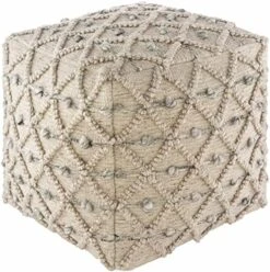 Kaumakani Natural Wicker Jute Round Pouf - Ottoman Style Braided Woven Foot Stool - Natural Fiber Round Cylinder Ottoman - 100% Polybead Fill - Beige, Brown- 19.75" X 16 21 Kaumakani Natural Wicker Jute Round Pouf - Ottoman Style Braided Woven Foot Stool - Natural Fiber Round Cylinder Ottoman - 100% Polybead Fill - Beige, Brown- 19.75" X 16 -Songmics Furniture Shop 51DlzT5Ix5L. AC