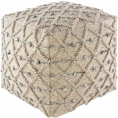 Kaumakani Natural Wicker Jute Round Pouf - Ottoman Style Braided Woven Foot Stool - Natural Fiber Round Cylinder Ottoman - 100% Polybead Fill - Beige, Brown- 19.75" X 16 7 Kaumakani Natural Wicker Jute Round Pouf - Ottoman Style Braided Woven Foot Stool - Natural Fiber Round Cylinder Ottoman - 100% Polybead Fill - Beige, Brown- 19.75" X 16 - Image 7