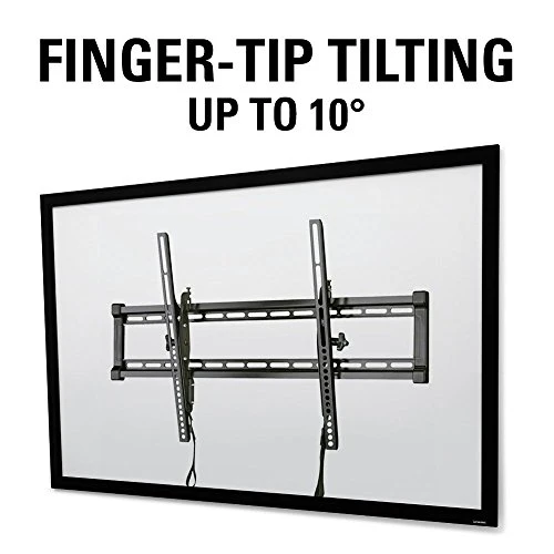 Sanus Universal Low Profile Tilt TV Wall Mount For 37" - 80" LED, LCD & Plasma TVs, Eliminates Glare With 10º Of Tilt & Post-Install Adjustments - 3 Step Install - Safety Certified - MLT14-B1 2 Sanus Universal Low Profile Tilt TV Wall Mount For 37" - 80" LED, LCD & Plasma TVs, Eliminates Glare With 10º Of Tilt & Post-Install Adjustments - 3 Step Install - Safety Certified - MLT14-B1 - Image 2