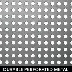 MDesign Modern Metal Square Closet, Cabinet, Countertop Organizer Storage Shelf For Bedrooms, Bathrooms, Entryways And Hallways - Durable Steel, Non-Skid Feet - 4 Pack - Graphite Gray -Songmics Furniture Shop 51EKB8vogAL 1