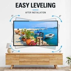 Mounting Dream TV Mount TV Wall Mount For Most 42-75 Inch TVs, Full Motion Articulating Wall Mount TV Bracket With Swivel And Tilt, Max VESA 600x400mm, Up To 100lbs, Fits 16" Wood Studs MD2619 -Songmics Furniture Shop 51ElP0nMYaL